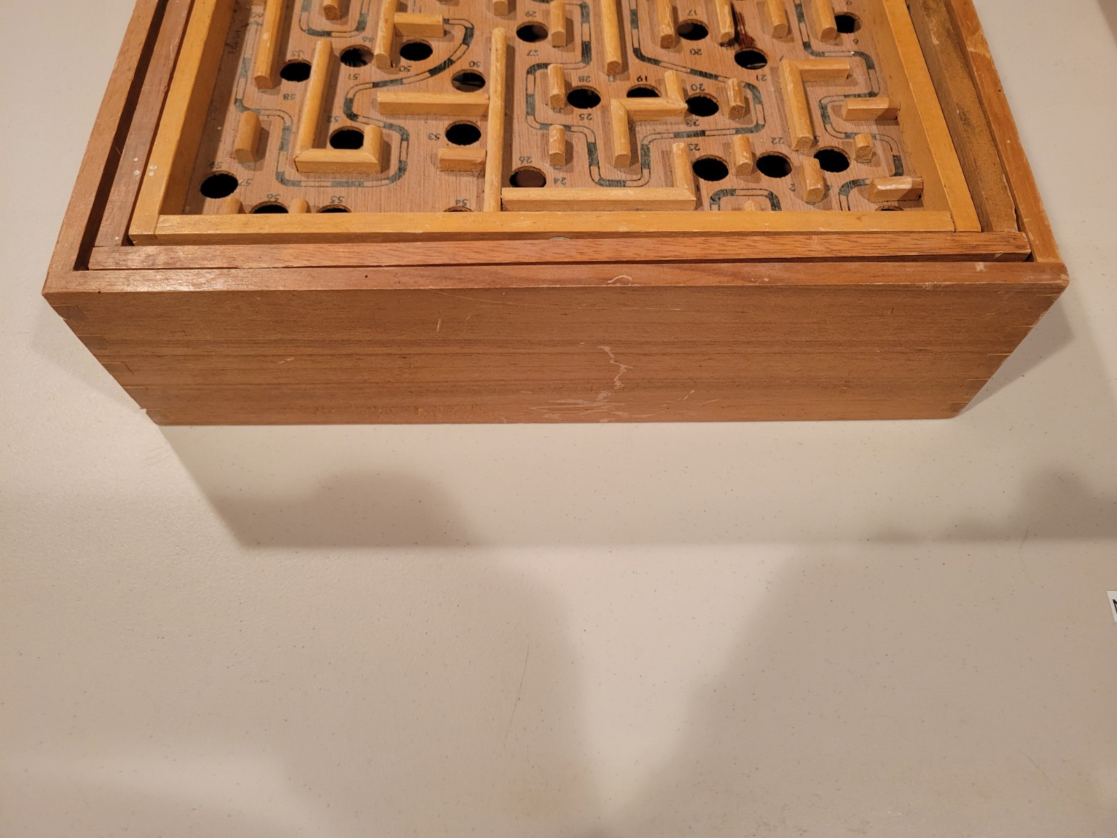 Vintage Labyrinth Used Loose Maze Marble Balance Game Lot Of 2 Large & Small Set