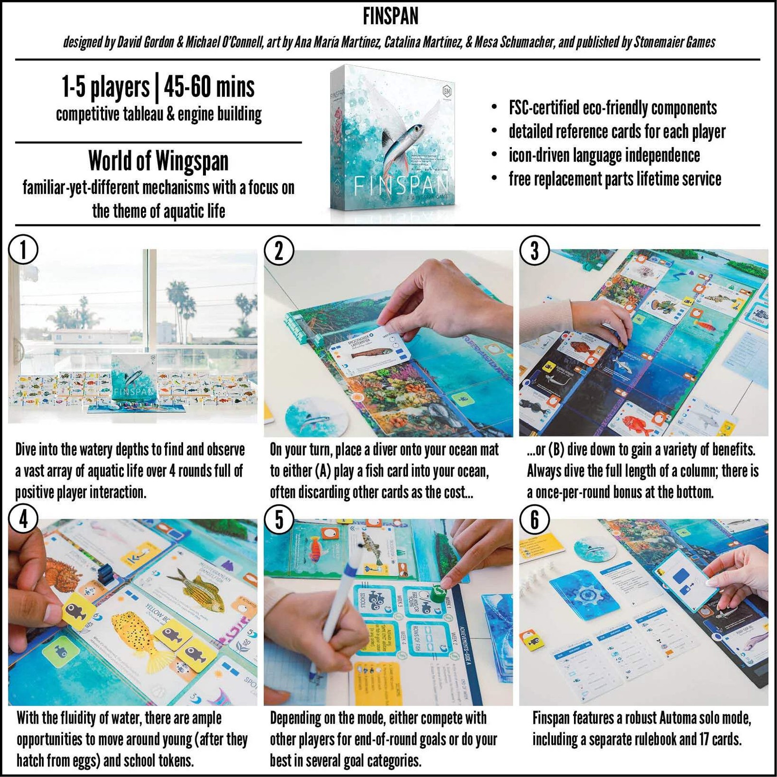 Finspan: Stonemaier Games Board Games