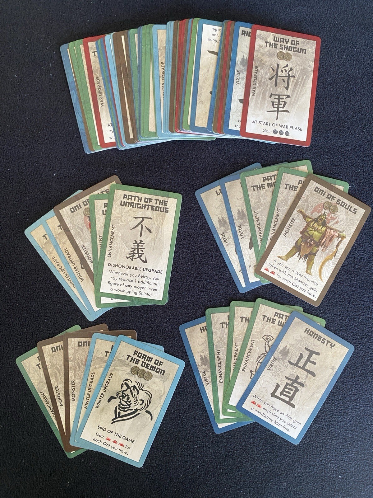 RISING SUN Board Game 2019 Feudal Japan War Strategy CMON Guillotine Games