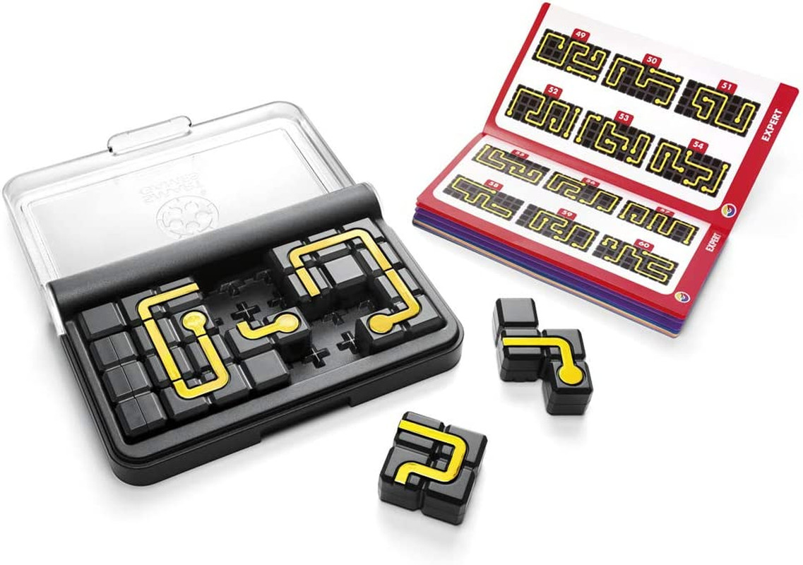 Smartgames IQ Circuit Portable Travel Game with 120 Challenges for Ages 8-Adult