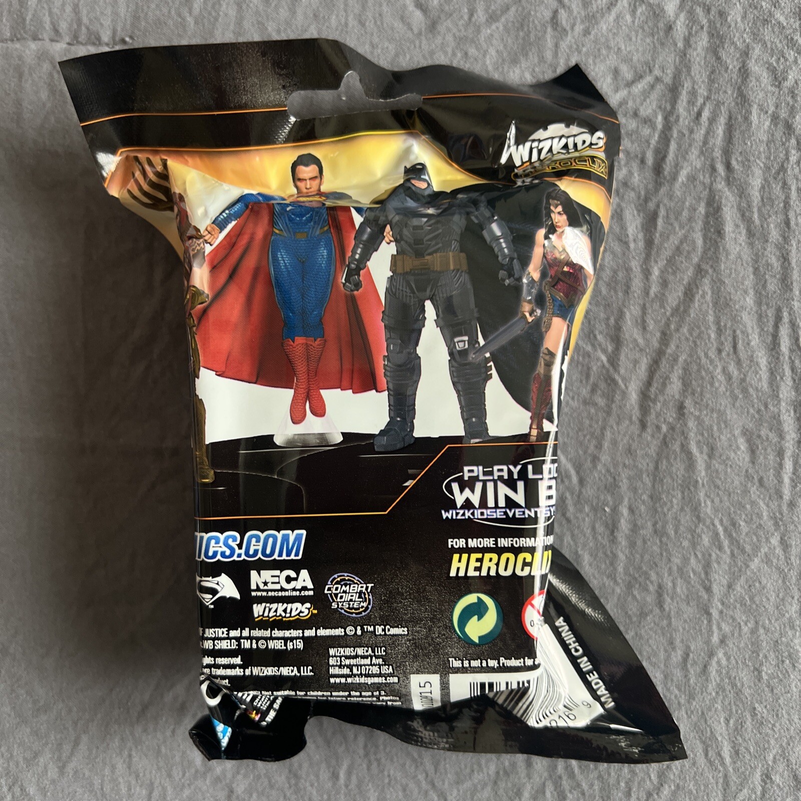 🥰🥰Heroclix Batman vs Superman Foil Pack Blind Pack Random Pick NIP😎😎