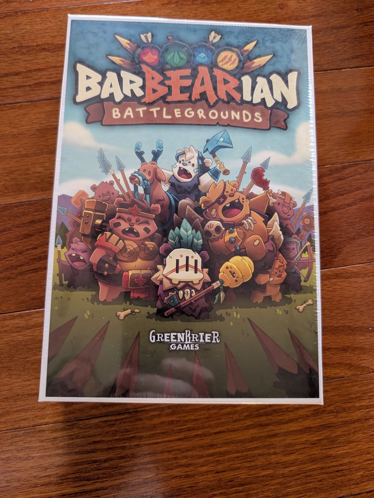 BarBEARian Battlegrounds Board Game Animals Strategy 2+ 8+