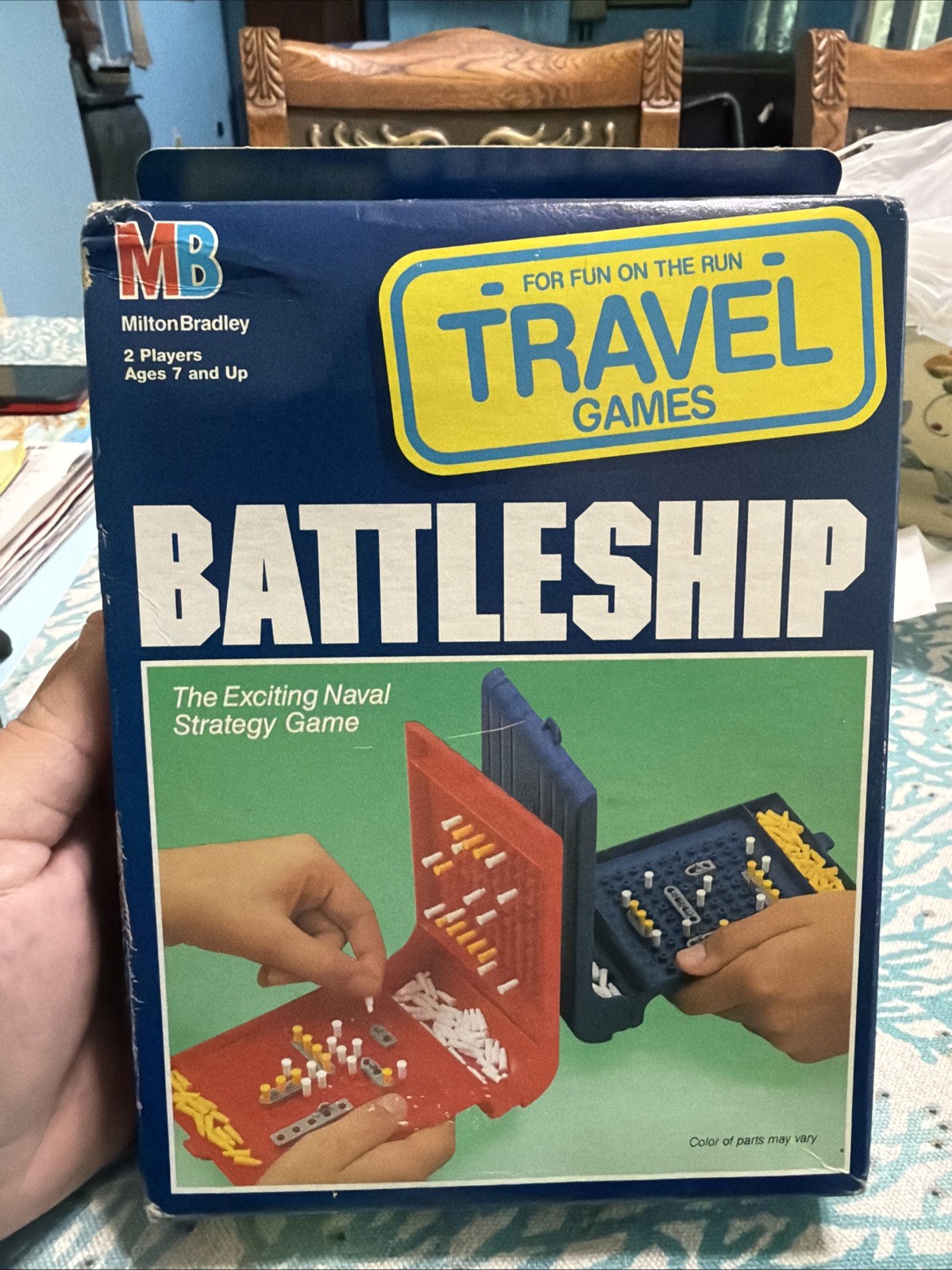 Vintage 1989 Milton Bradley Travel Battleship Game Sealed NOS Made in USA