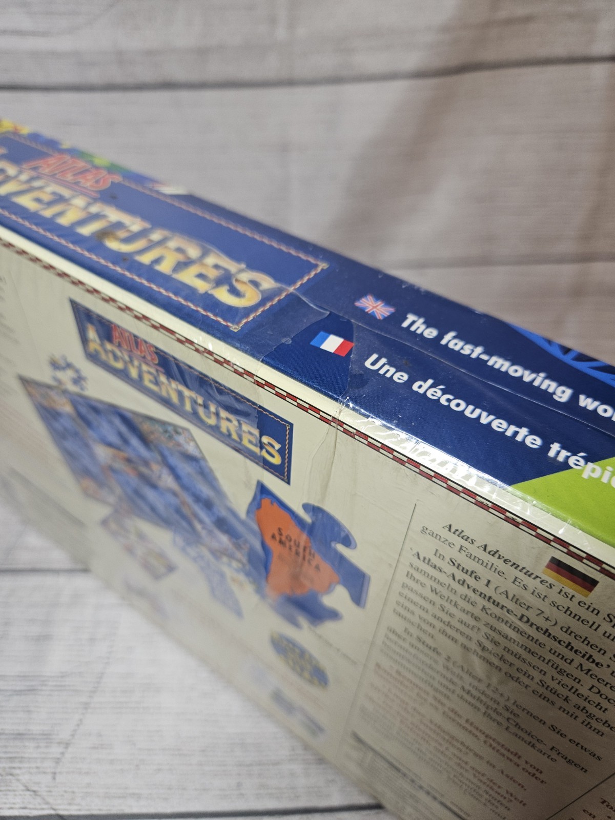 Atlas Adventures Board Game – NEW OLD STOCK – 2004 – Sealed! Green Board Game