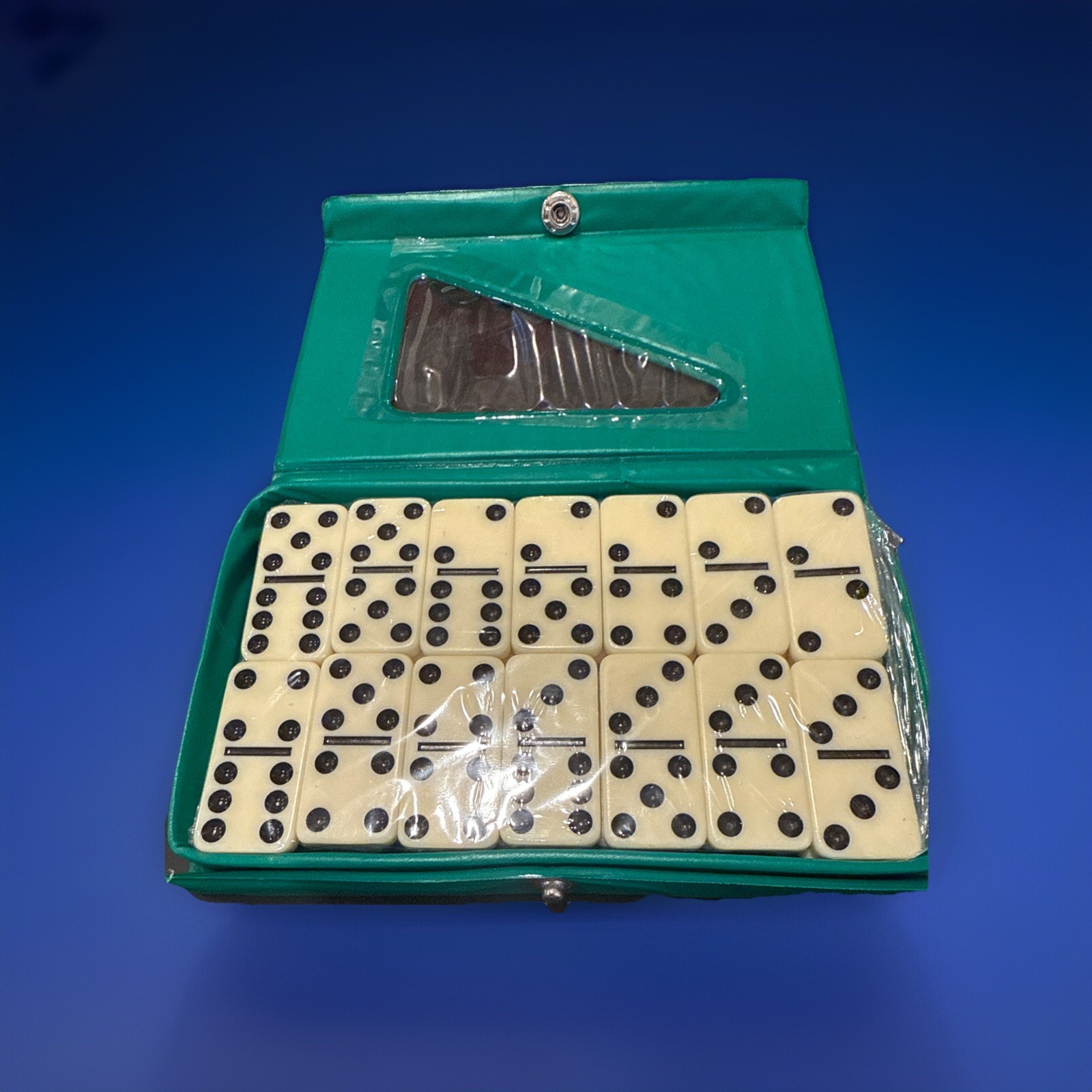 Dominoes Double Six *Set of 28* (Black Case)