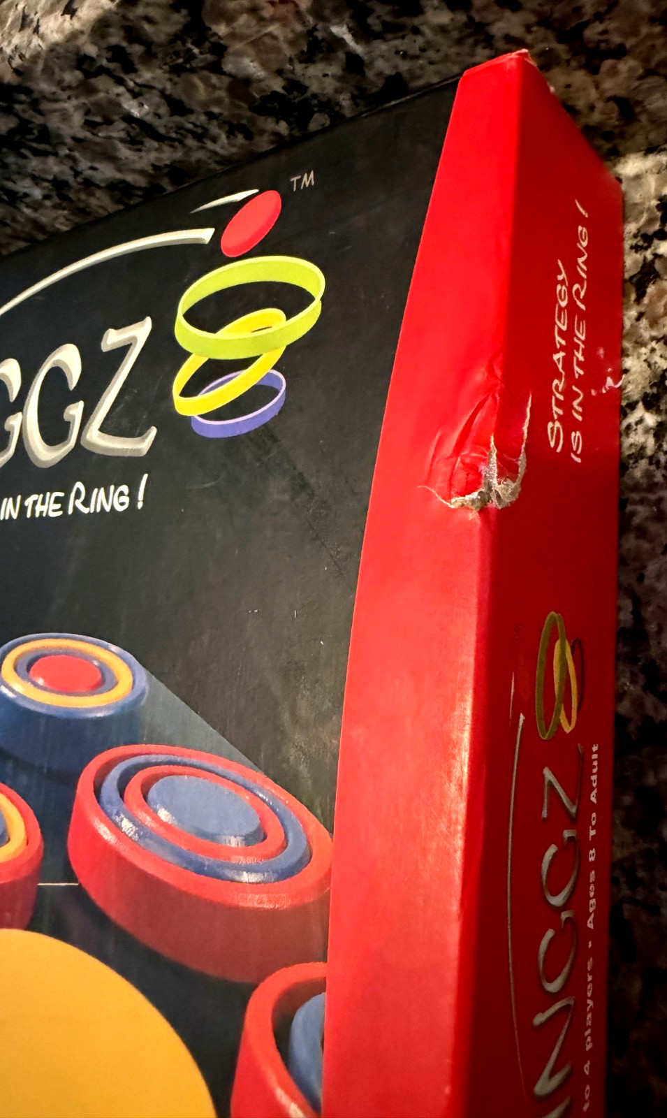 RINGGZ GAME – Strategy Is In The Ring – natural all wooden