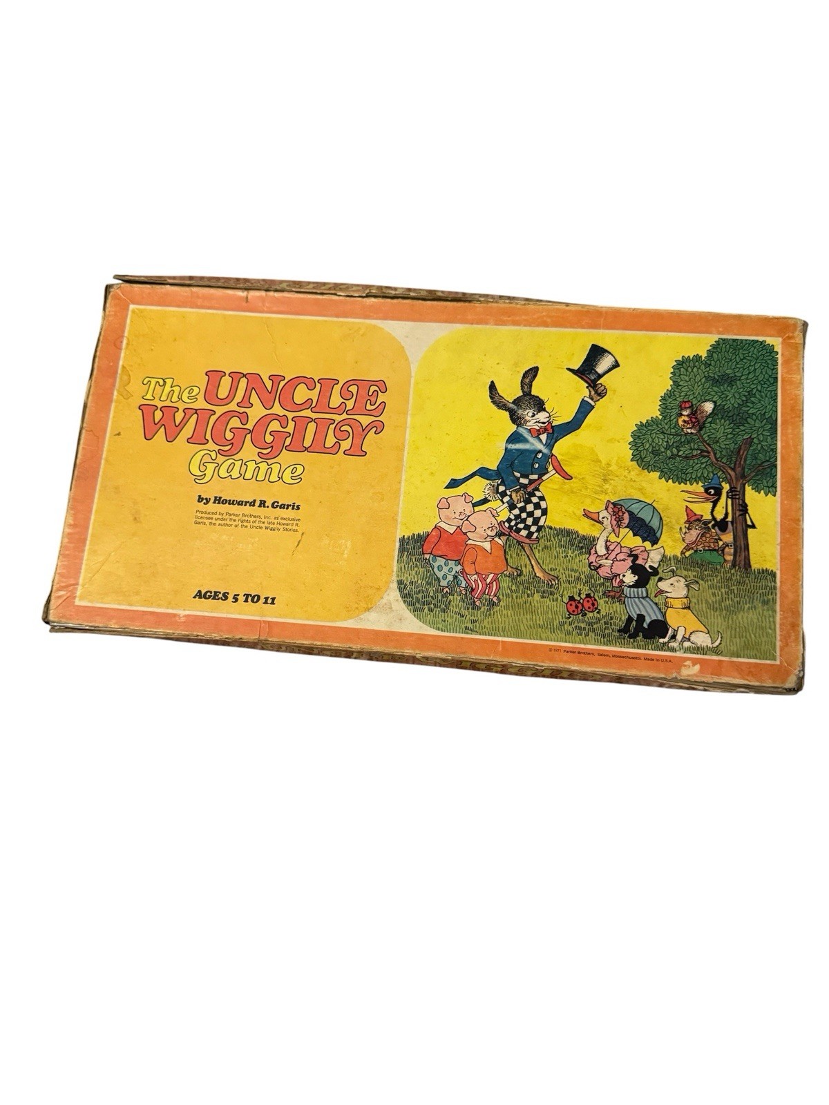 Parker Brothers 1967 Uncle Wiggly Board Game Vintage.