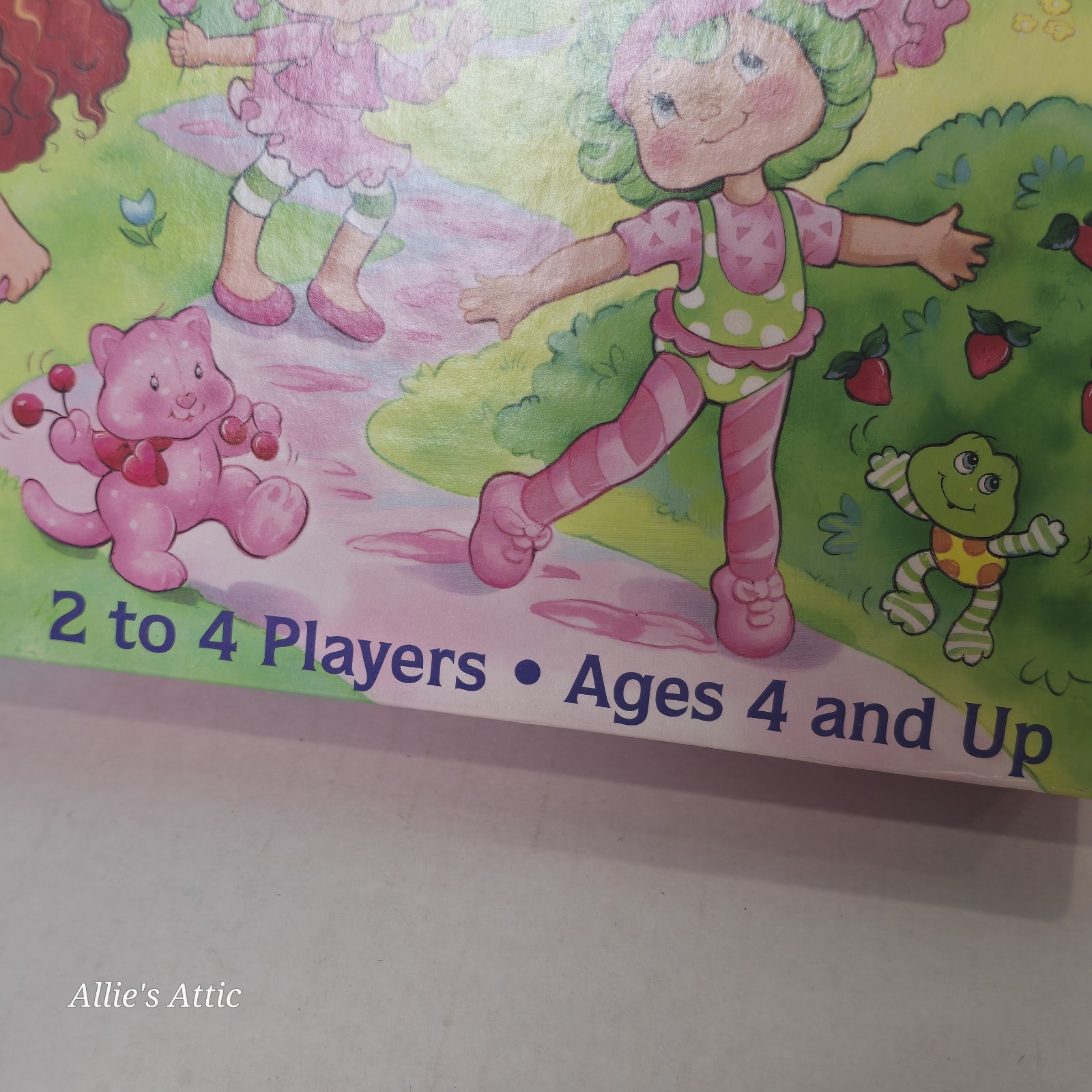 Vintage Strawberry Shortcake Strawberryland Family Board Game Toy COMPLETE 4+