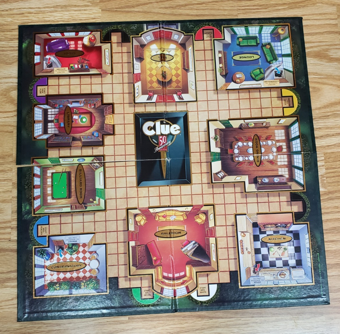 CLUE – 50th Anniversary Edition 1998 Collector Tin Complete – READ