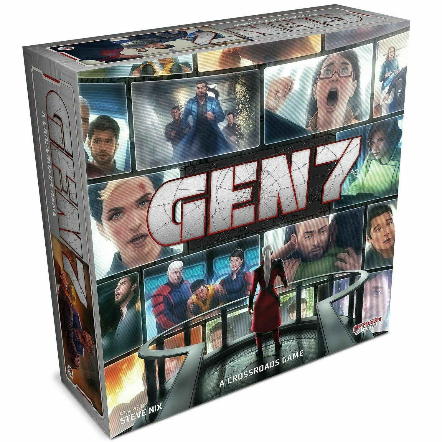 Gen7: A Crossroads Game Strategy Board Plaid Hat