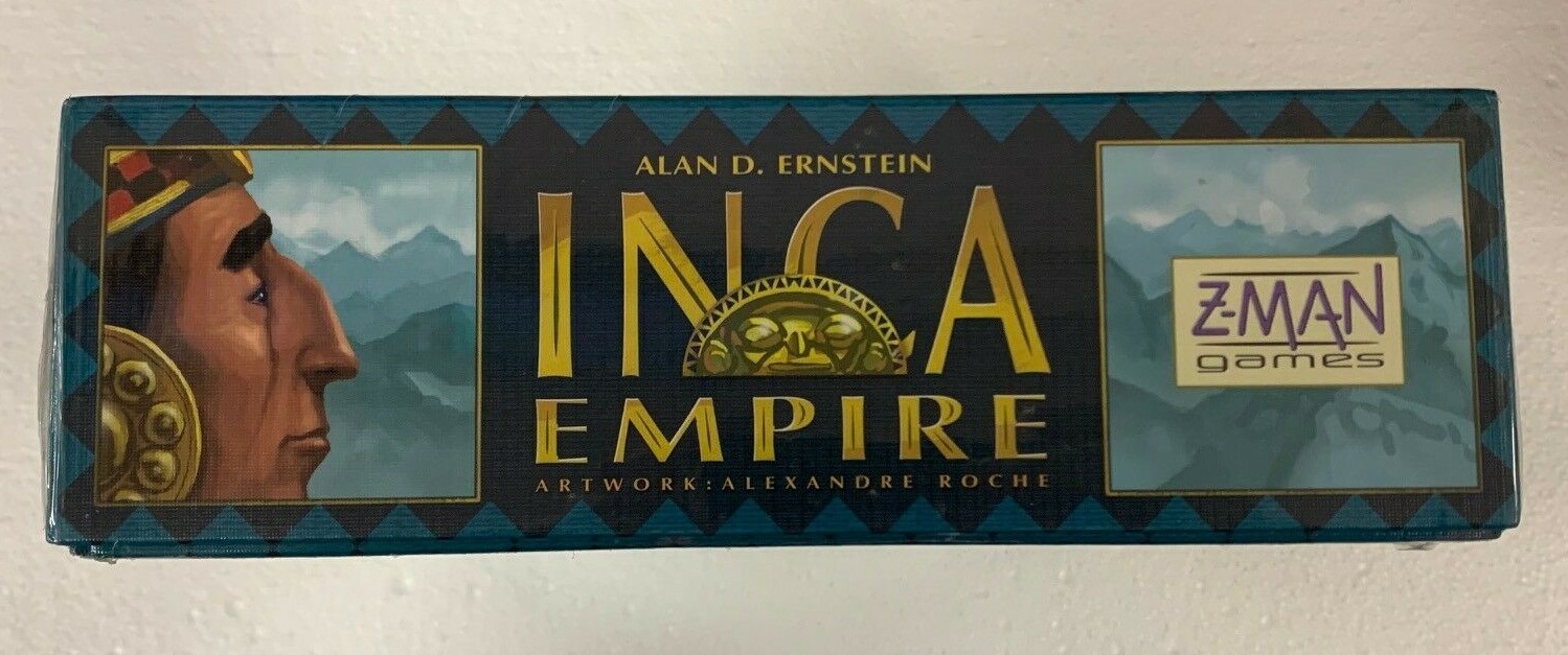 Inca Empire Z-Man Games / White Goblin Games Board Game Brand New Out of Print