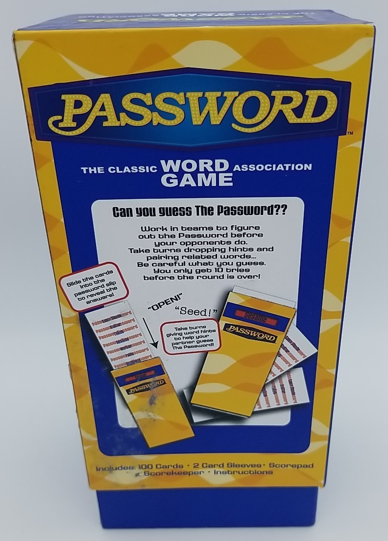 Password: The Classic Word Game Classic Series Cardinal 2017 – Complete