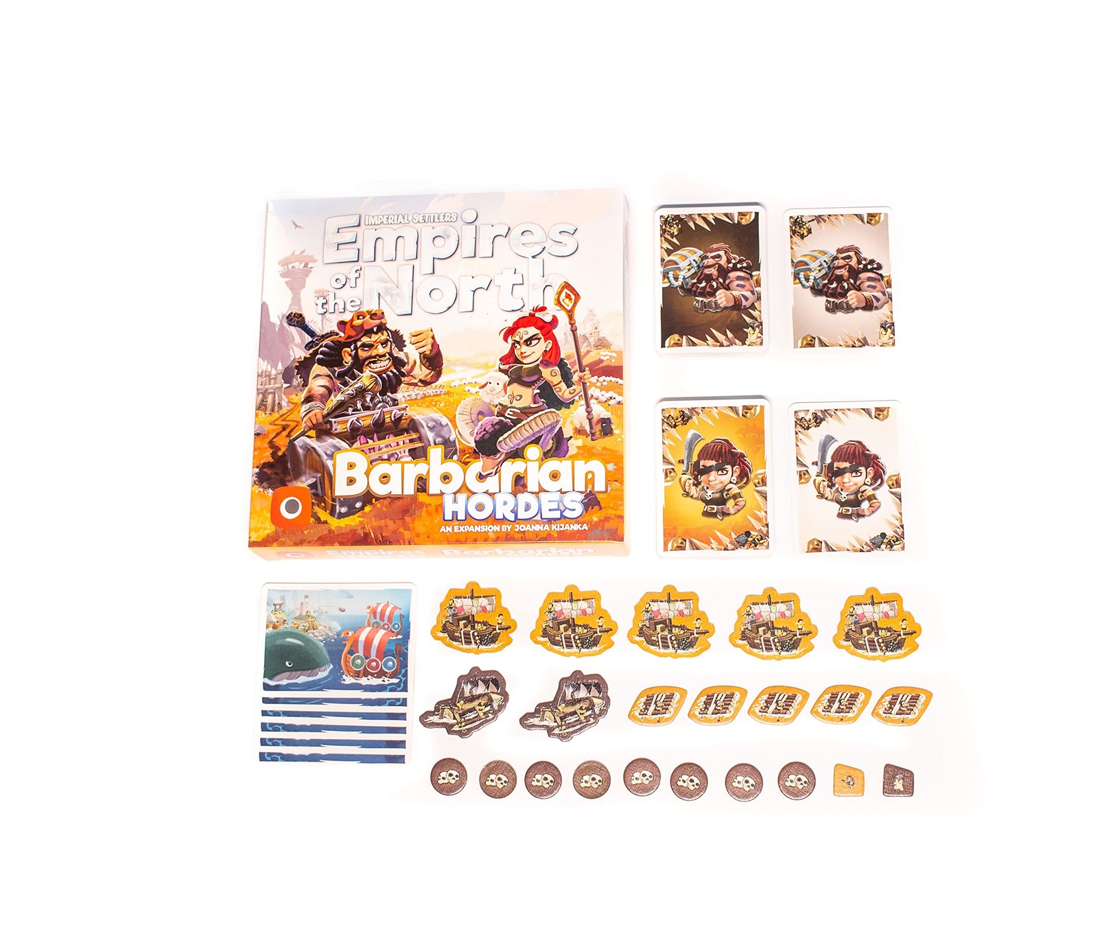 Portal Games Imperial Settlers Empires of The North Board Game Bundle: Egypti…