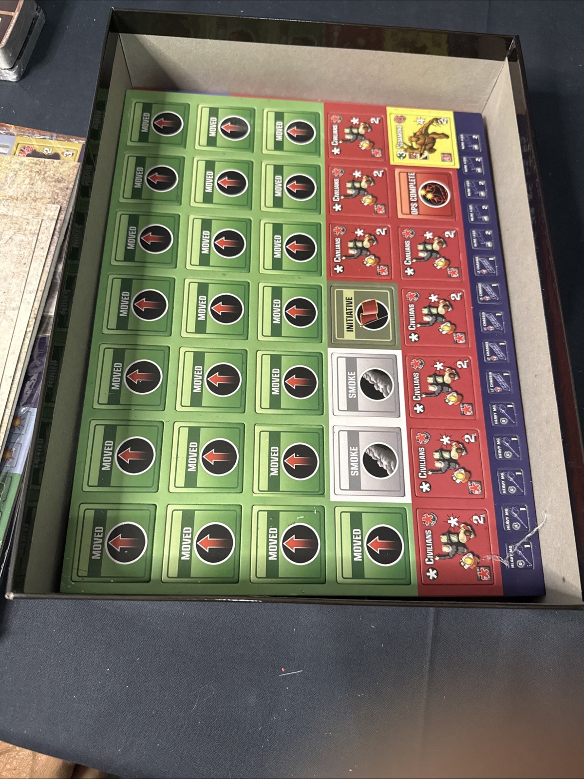 Flying Pig Boardgame Night of Man (Kickstarter Ed) Unpunched Bag Sealed