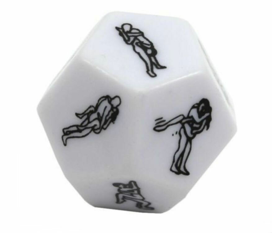 12 Side Sexy Position Dice Bachelor Party Adult Couple Secret Funny Games Tools
