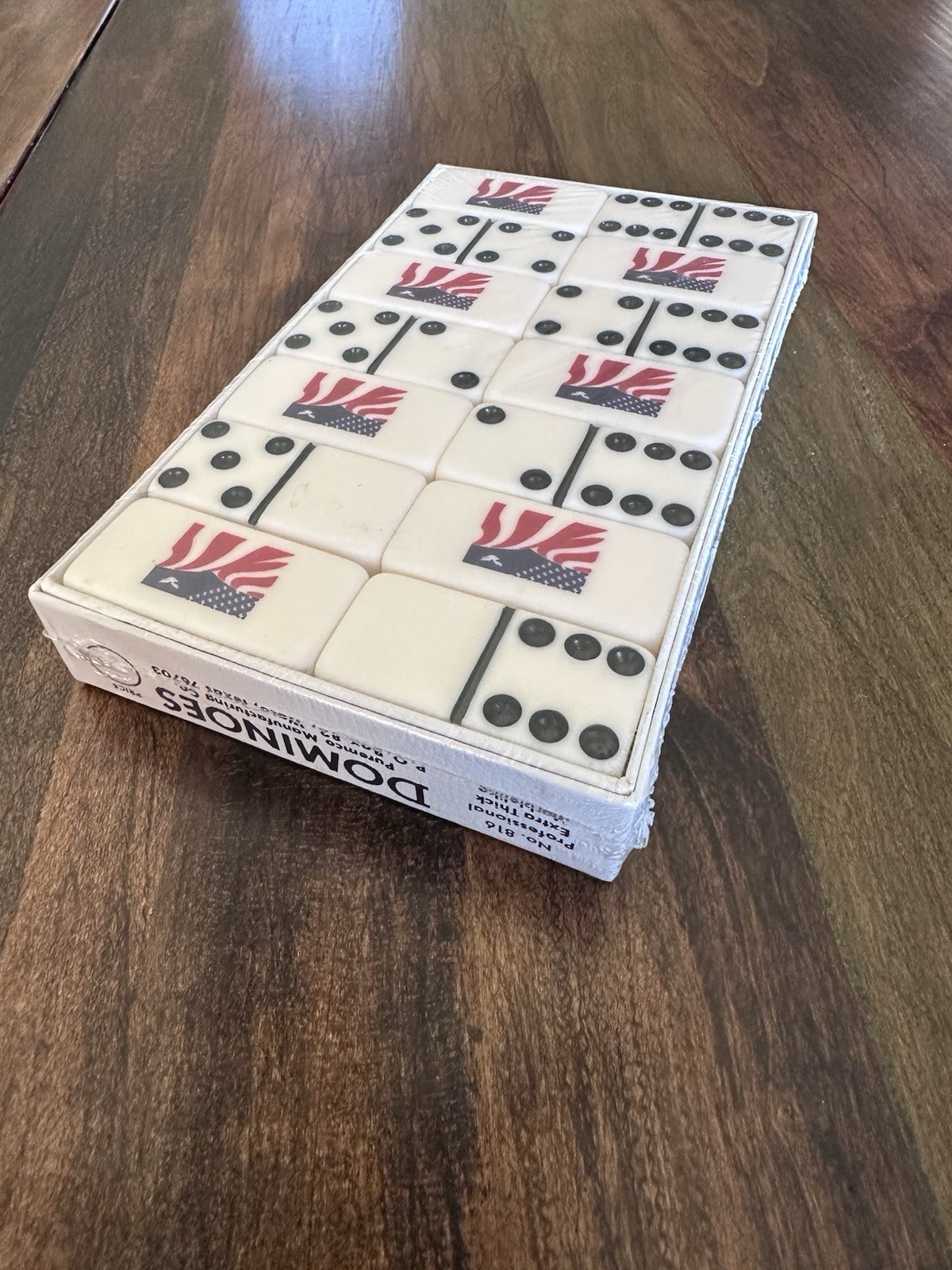 Puremco Professional Extra Thick Marblelike Dominoes No. 816 New Sealed!!!!!