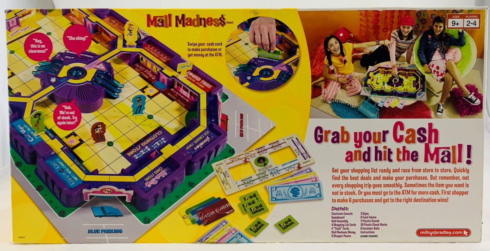 2005 Mall Madness Game Milton Bradley Complete Working Great Condition FREE SHIP