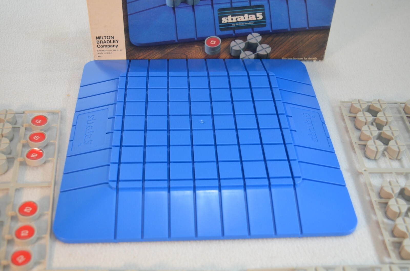 Vintage Strata 5 Board Game Milton Bradley 10-adult Missing Directions New Open
