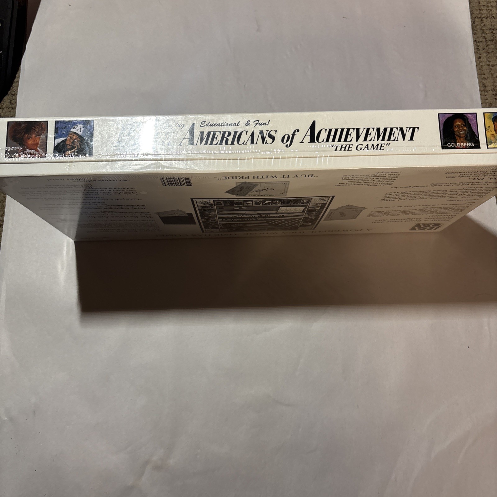 Vintage Black Americans of Achievement Board Game 1993 New Sealed History Trivia