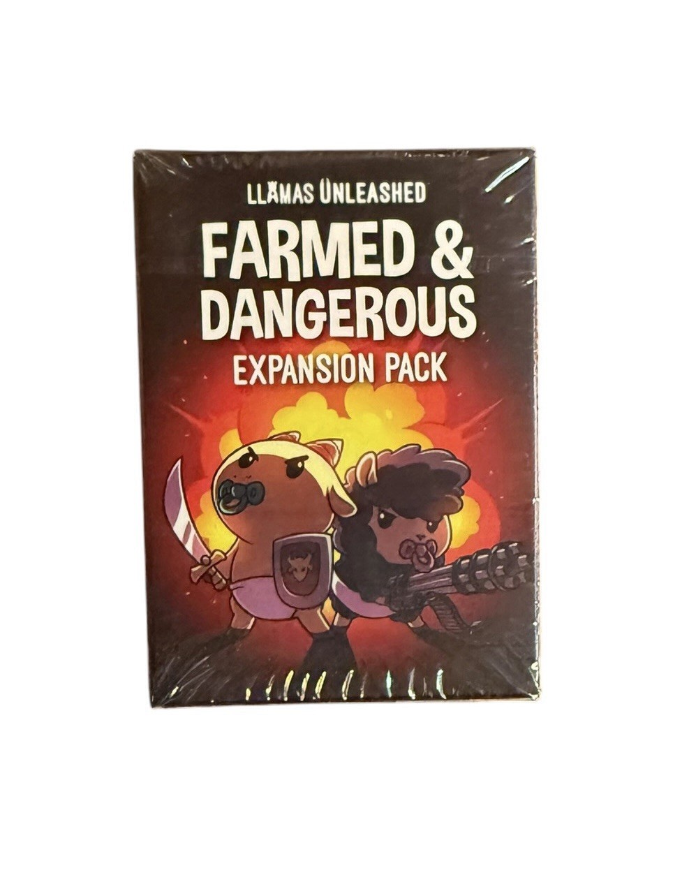 Llamas Unleashed – Farmed and Dangerous Board Game Expansion New