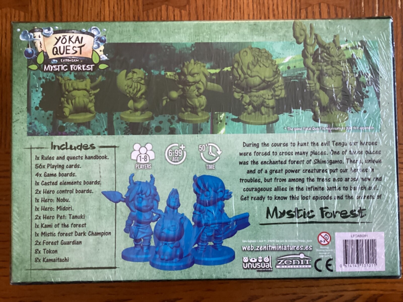 Yokai Quest Mystic Forest Game Expansion by Unusal Studio New in Shrink