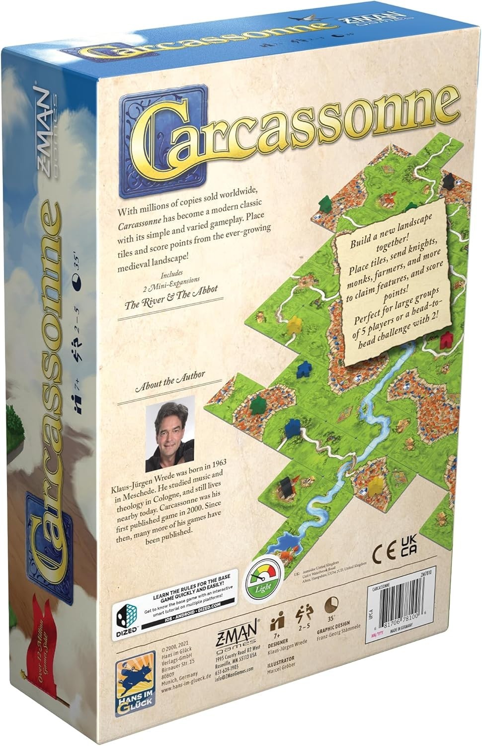 Carcassonne Tile Placement Game – Family Strategy Adventure