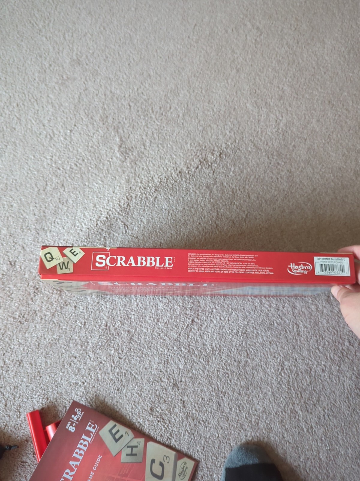 Scrabble Board Game 2013 Hasbro COMPLETE