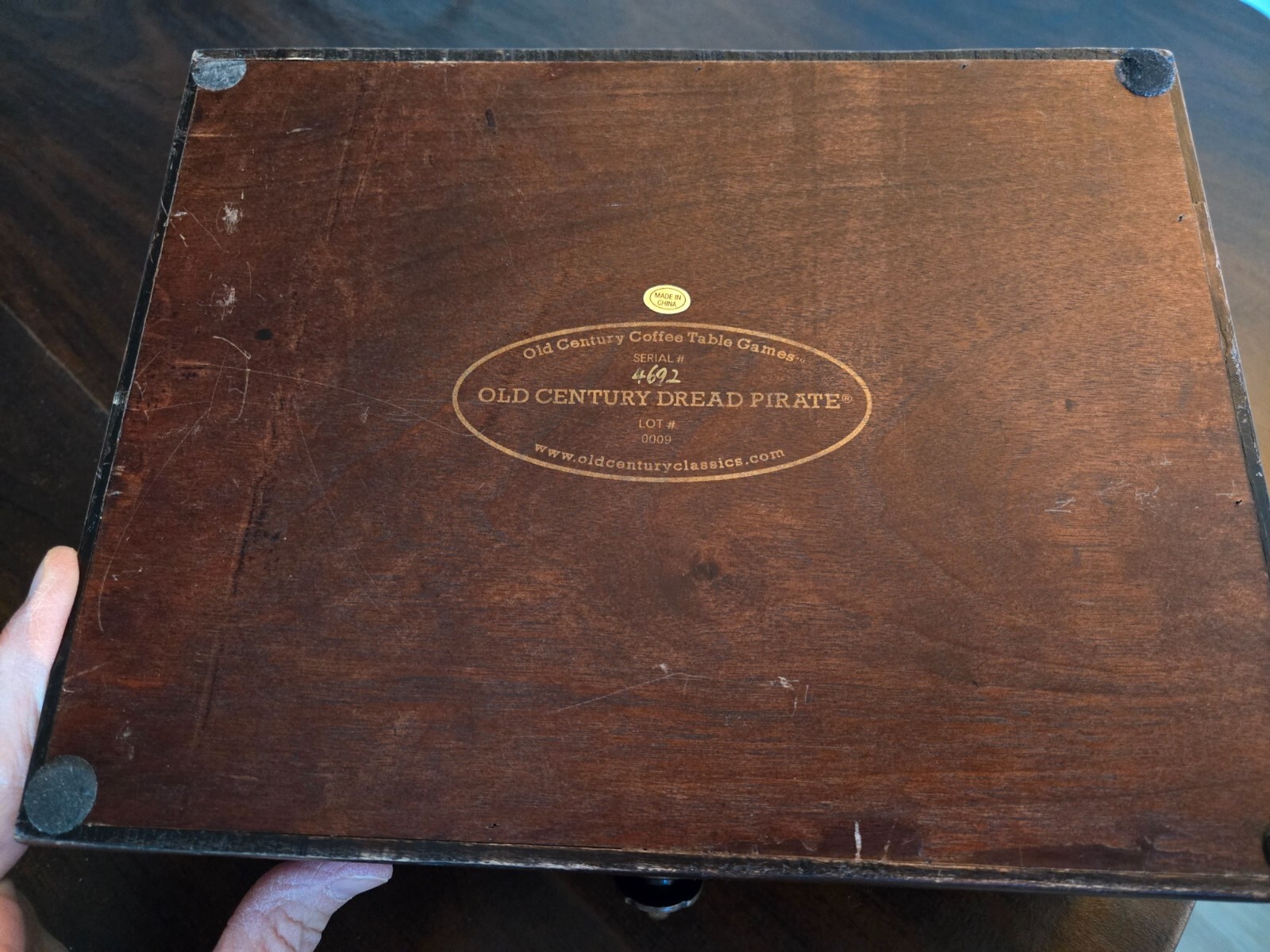 Front Porch Classics Dread Pirate Treasure Chest Family Game First Edition MINT