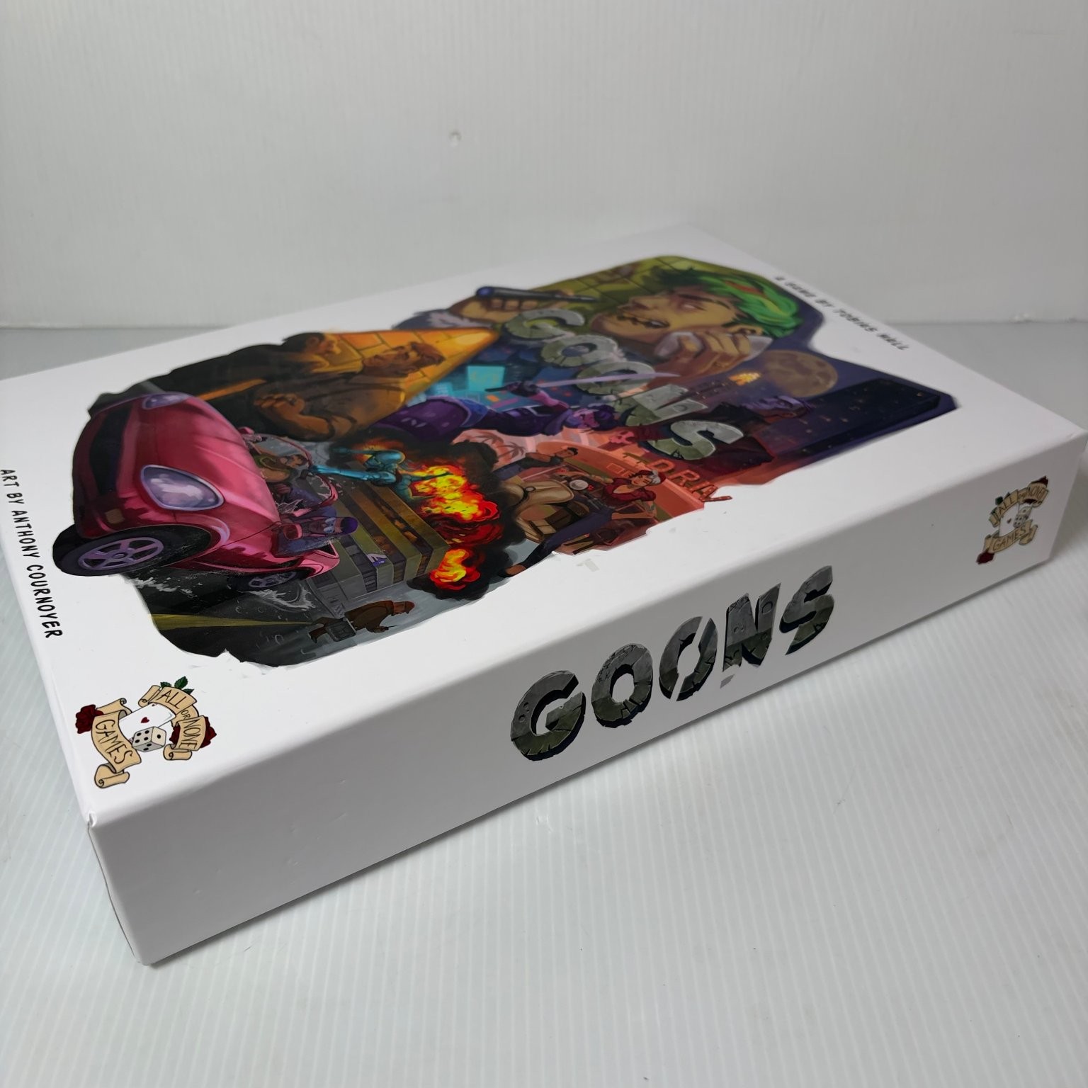 GOONS Kickstarter Headfirst Luxury Goon Pledge Board Game 1-5 Players Rare OOP