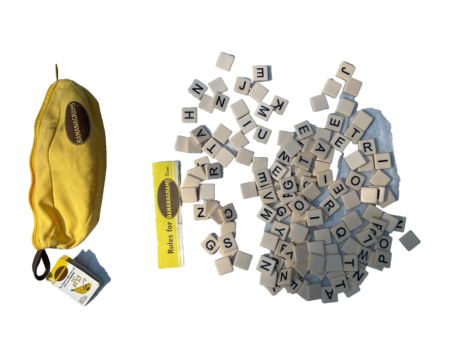 Bananagrams Crossword Family Fun Game – Word Play with 144 Tiles – Complete Set