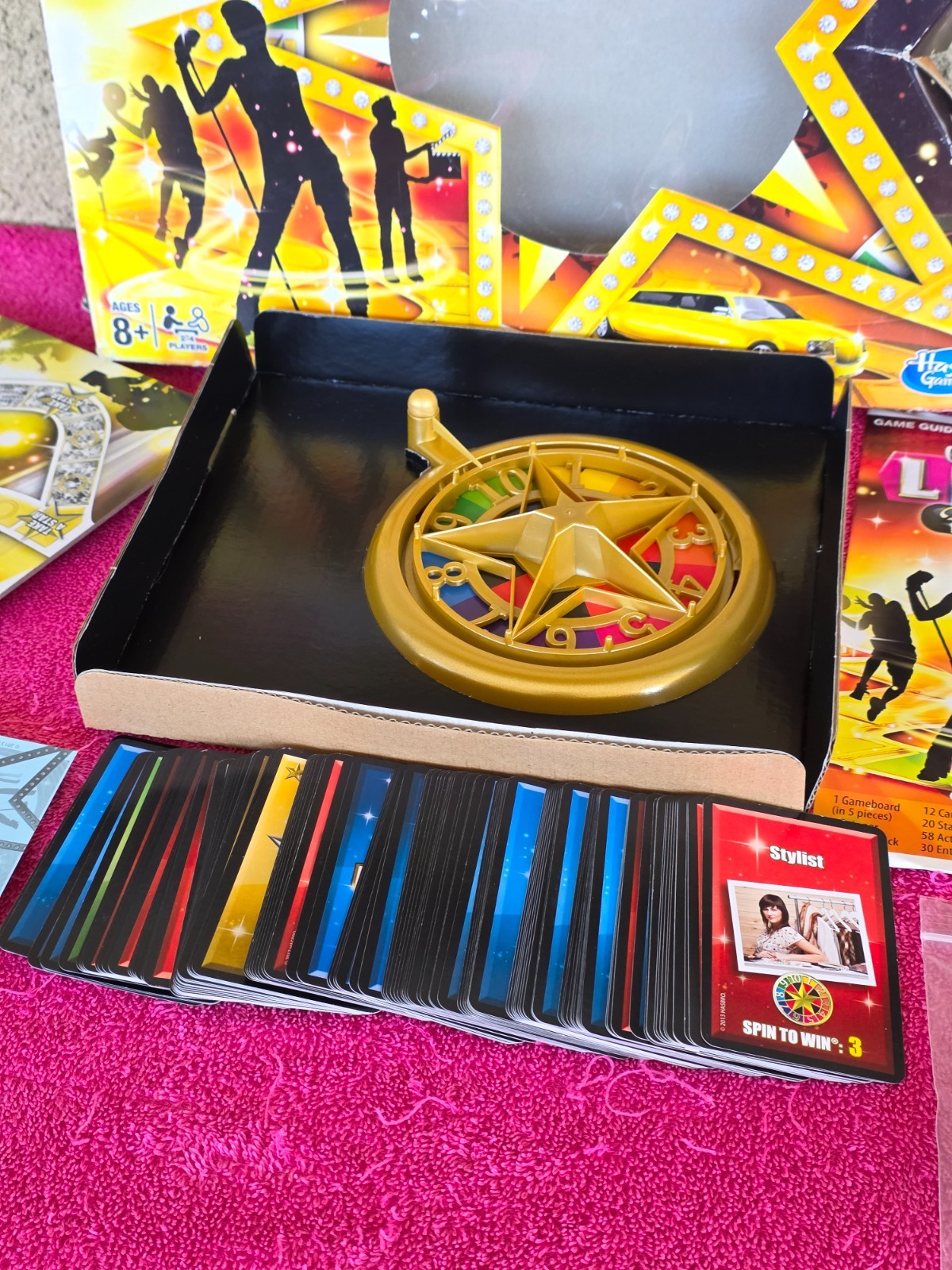 The Game Of Life Fame Edition Choose Your Path To Be A Star! Family Board Game