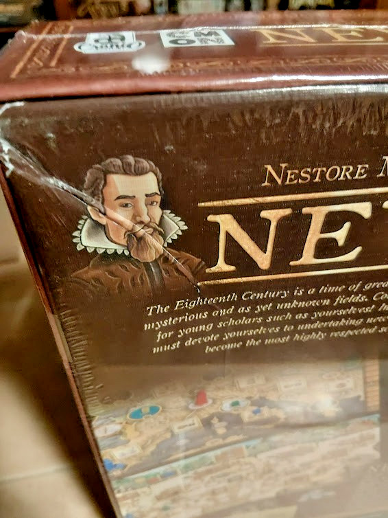 DENT Newton Board Game .. Heavy Euro Set During the Scientific Revolution