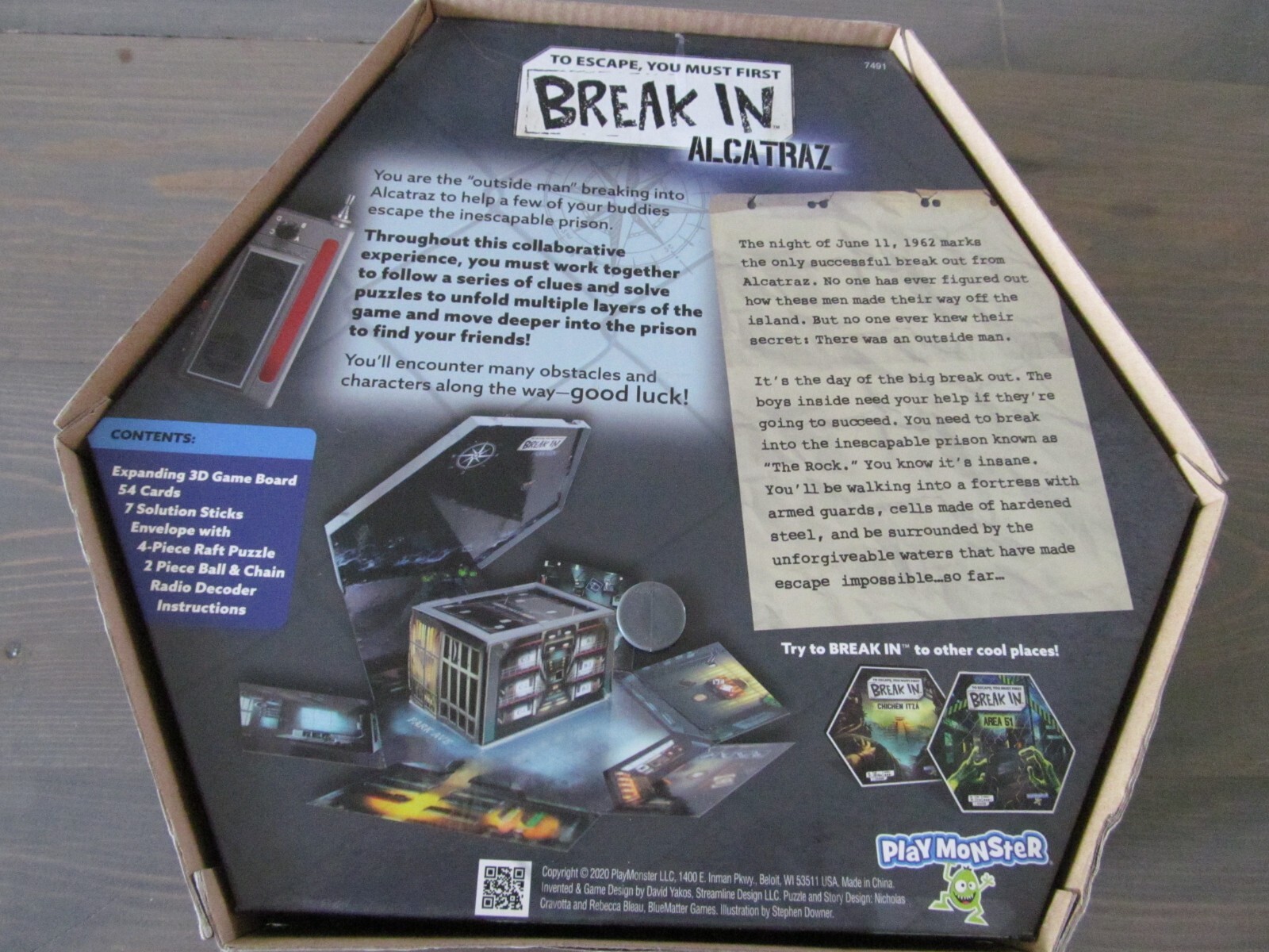 Break In Alcatraz Game Escape Room Game Play Monster