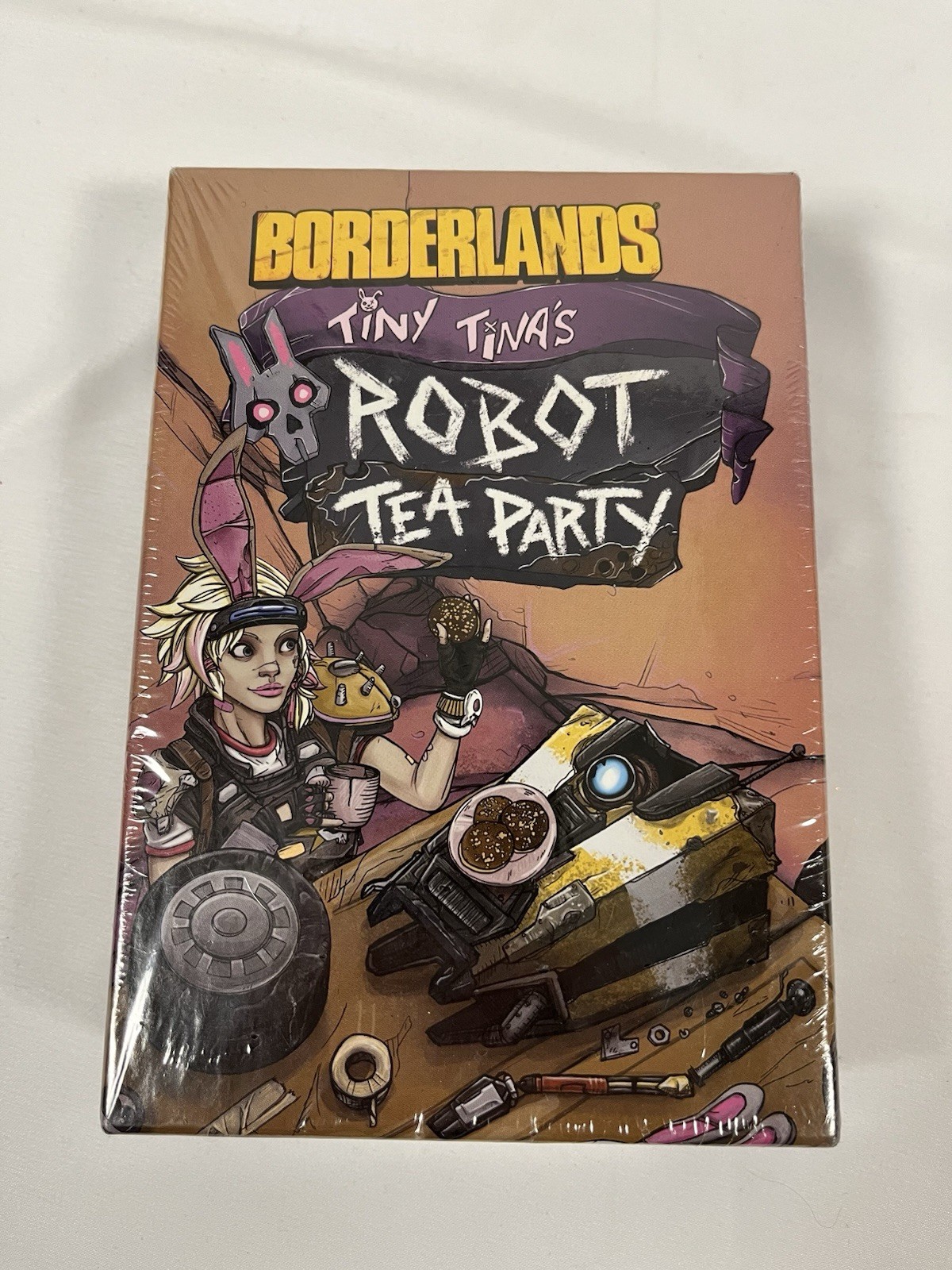 (NEW) Borderlands Tiny Tina’s Robot Tea Party 2019 Card Game Set Gearbox Toys