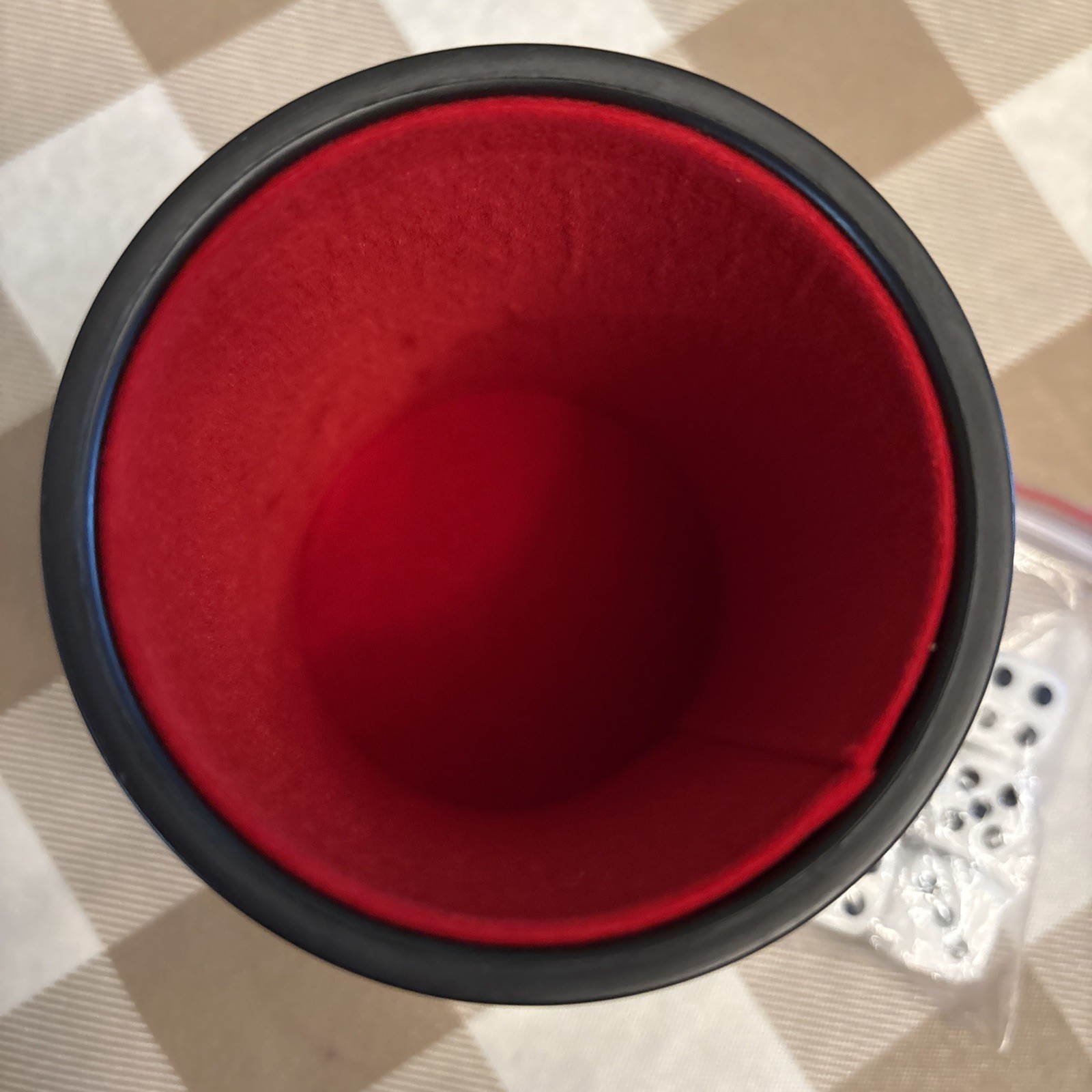 Professional Leatherette Bar Dice Cup And 5 Rounded Corner Dice Brybelly Elite