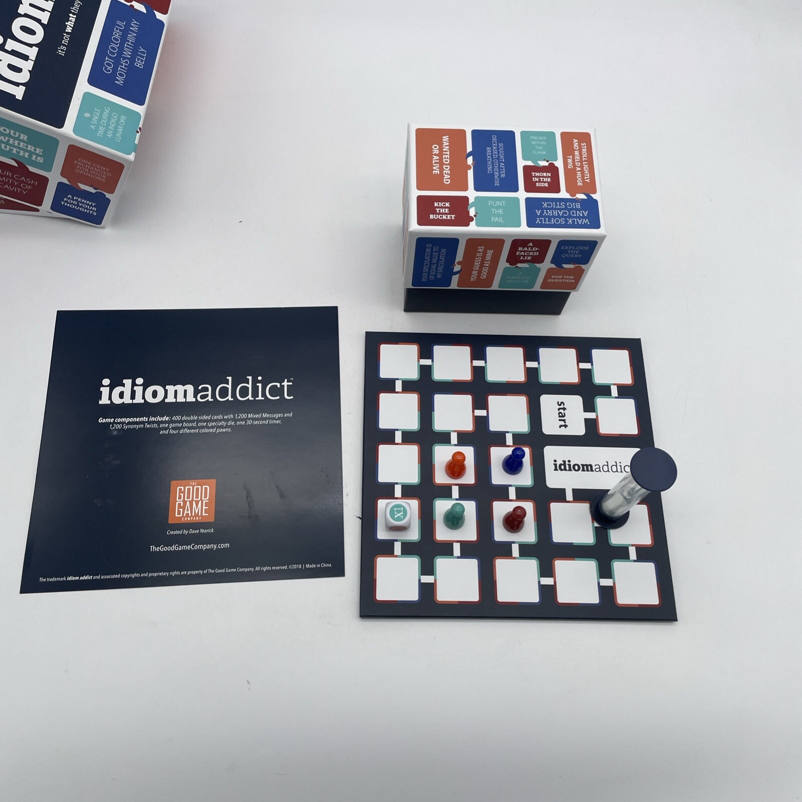 Idiomaddict Marbles Brain Workshop Board Game Pre-Owned In Excellent Condition