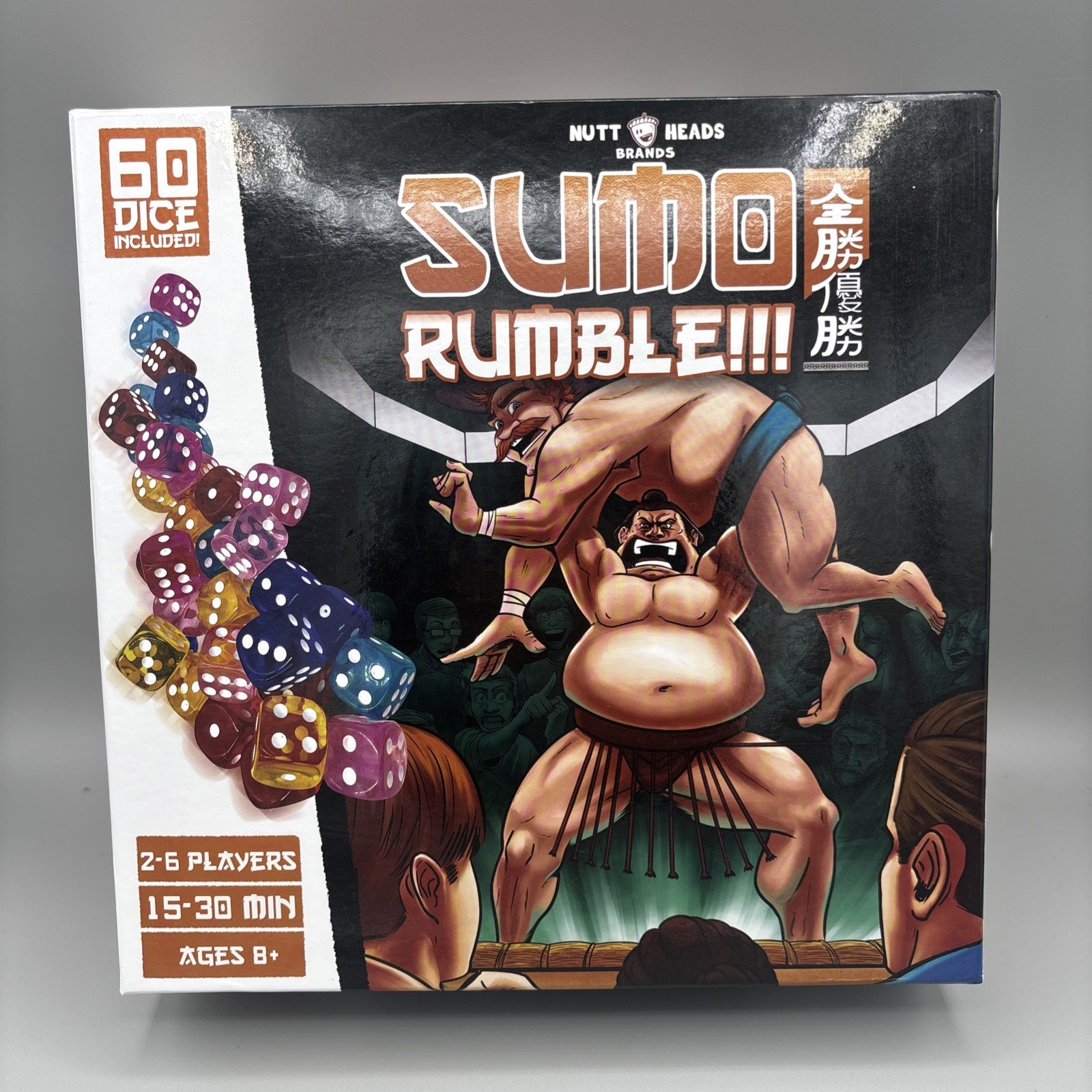 Nuttheads Brands Sumo Rumble!!! Fun and Exciting Party Game for 2 to 6 Players