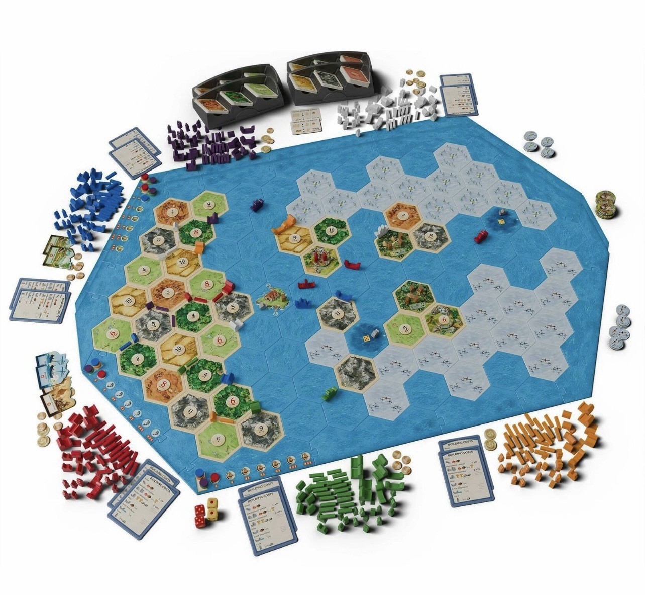 Factory Sealed CATAN: Explorers & Pirates 5-6 Player Expansion