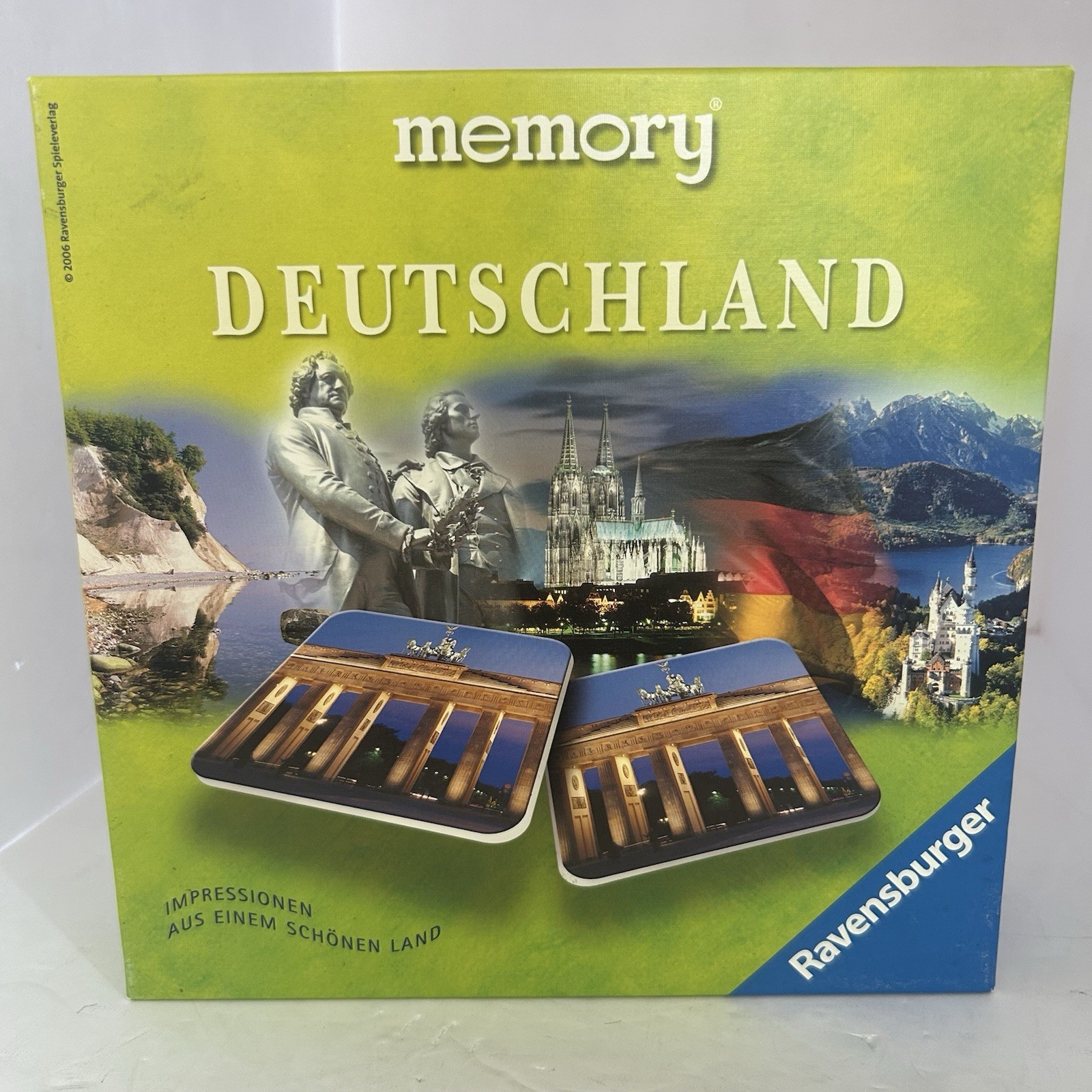 Excellent Ravensburger Deutschland Memory Tile Matching Game Complete