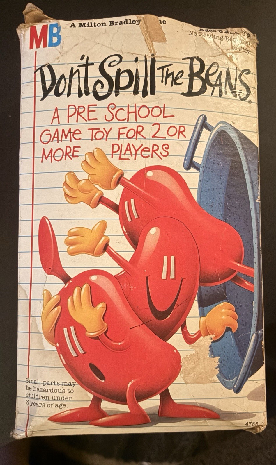 🔥Milton Bradley Don’t Spill The Beans Vintage 1986