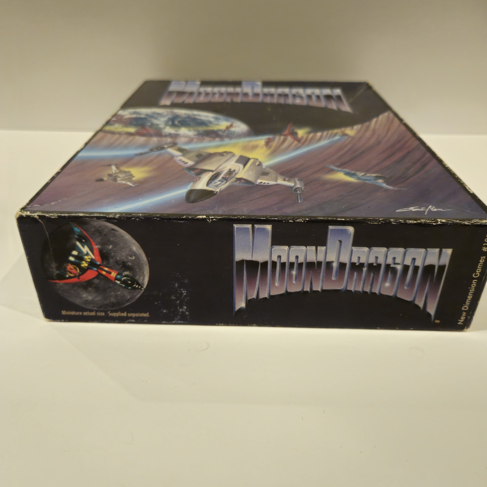 Moondragon Game of Lunar Fighter Combat Role Playing Game Complete Extra Pieces