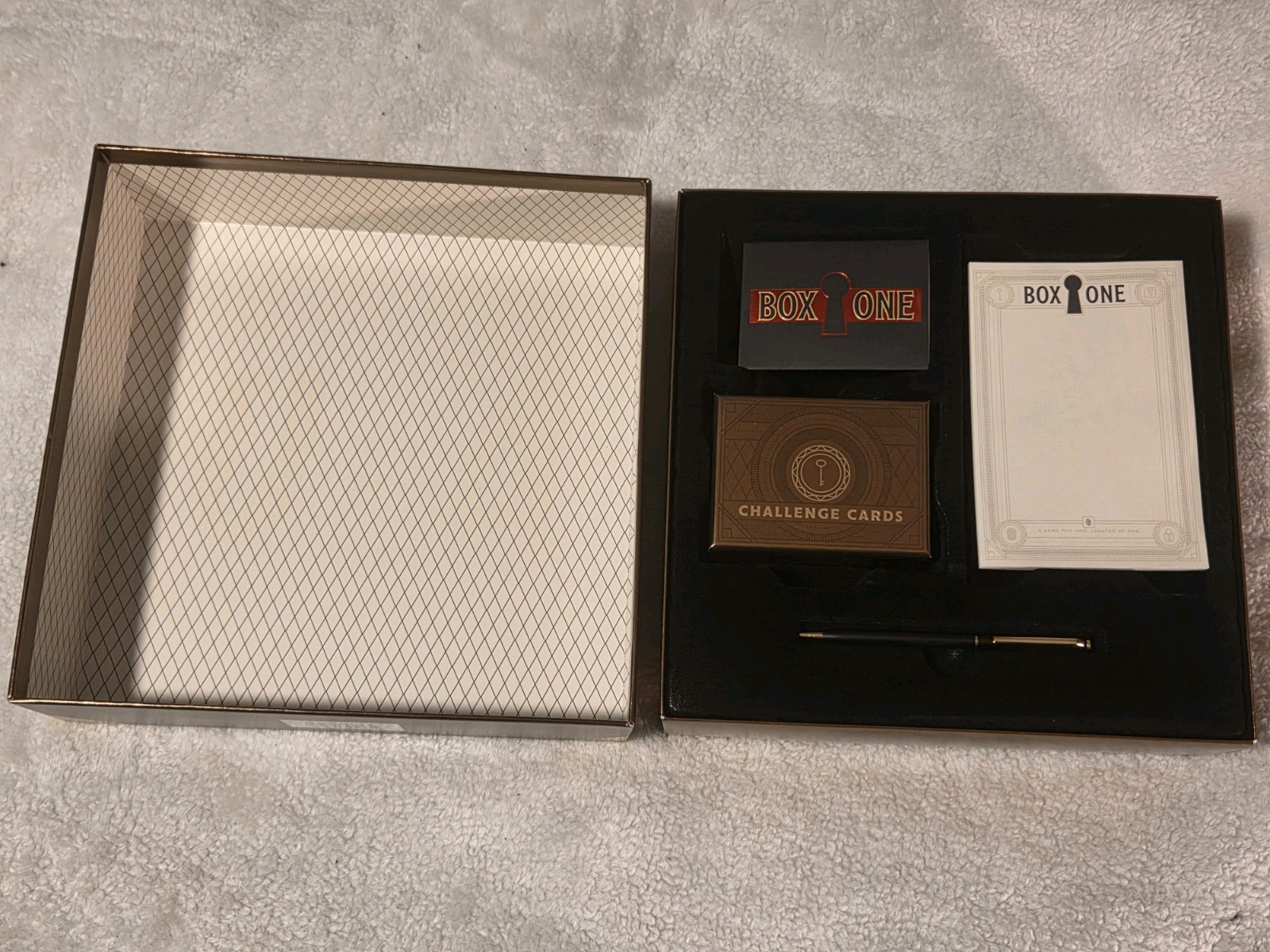 Neil Patrick Harris ‘Box One’ Strategy Game New Open Box Sealed Cards