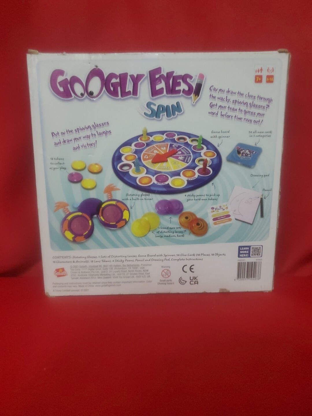 New – Goliath Googly Eyes Spin – Ages 7+ | 4-16 players