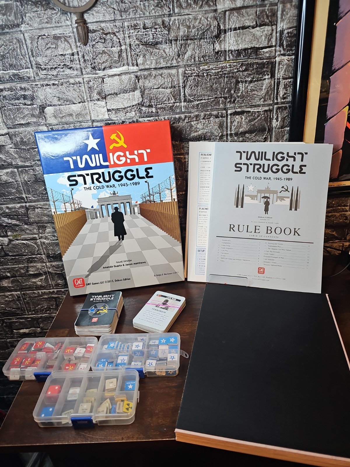 GMT Games Twilight Struggle The Cold War 1945-1989 Deluxe Ed. Board Game 2015