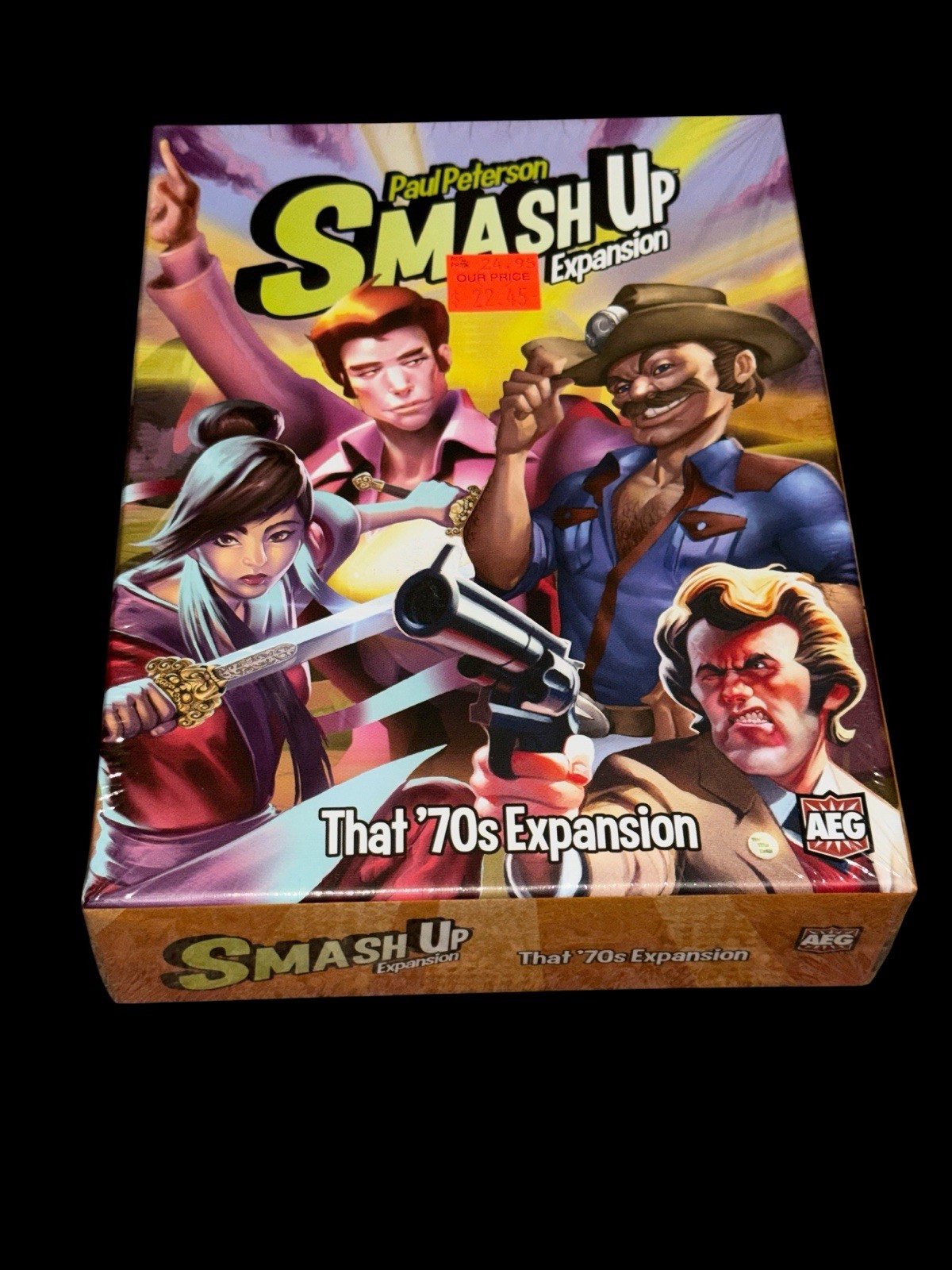 AEG Smash Up: That 70s Board Game Expansion BRAND NEW SEALED Paul Peterson 2018