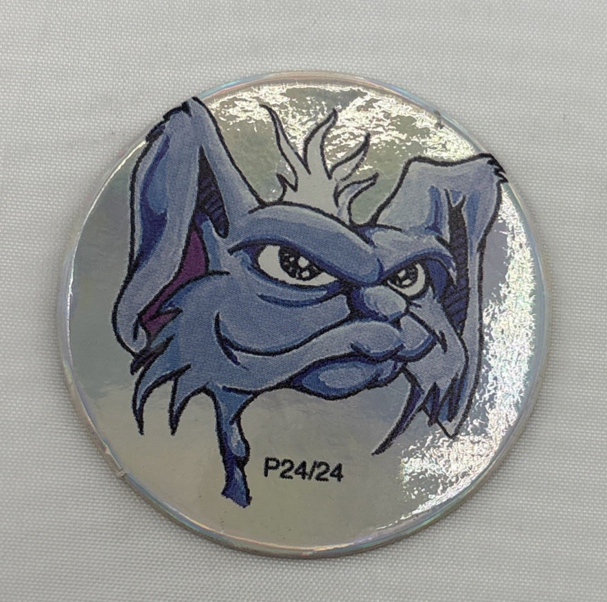 POGS/MILKCAPS Monster, Guitar, Anime, Poison, Cross, Set of 6. GUC