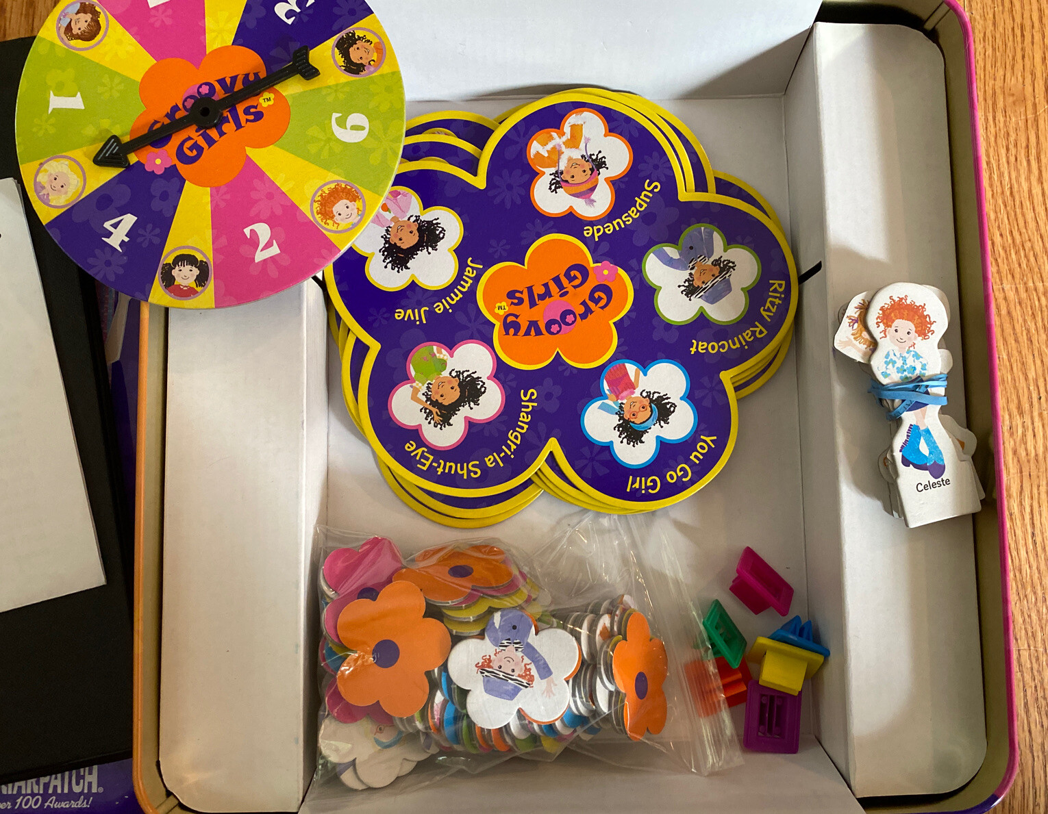 Vintage Groovy Girls Best Friends! Sleepover Game, Briar Patch Tin Box Complete!