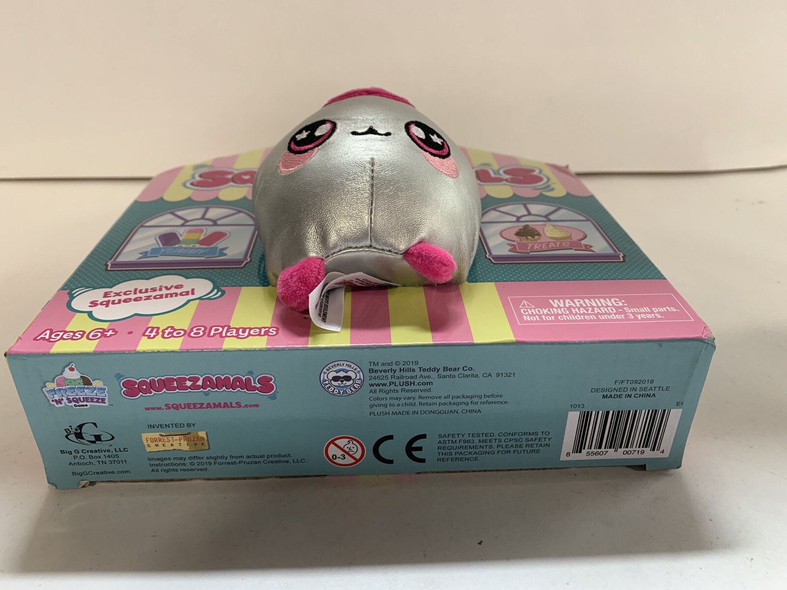 Squeezamals Freeze ‘N’ Squeeze Game Hard to find (Animal May Vary From Pics)