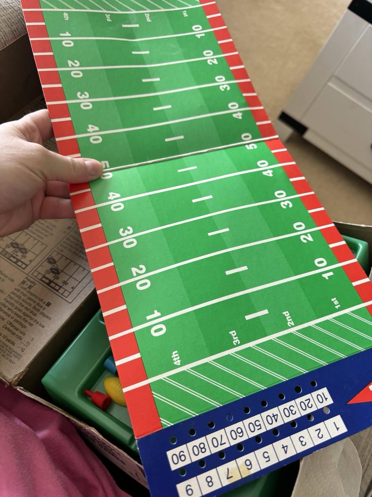 Vintage Half-Time Football Game – Lakside – Sports Dice Game