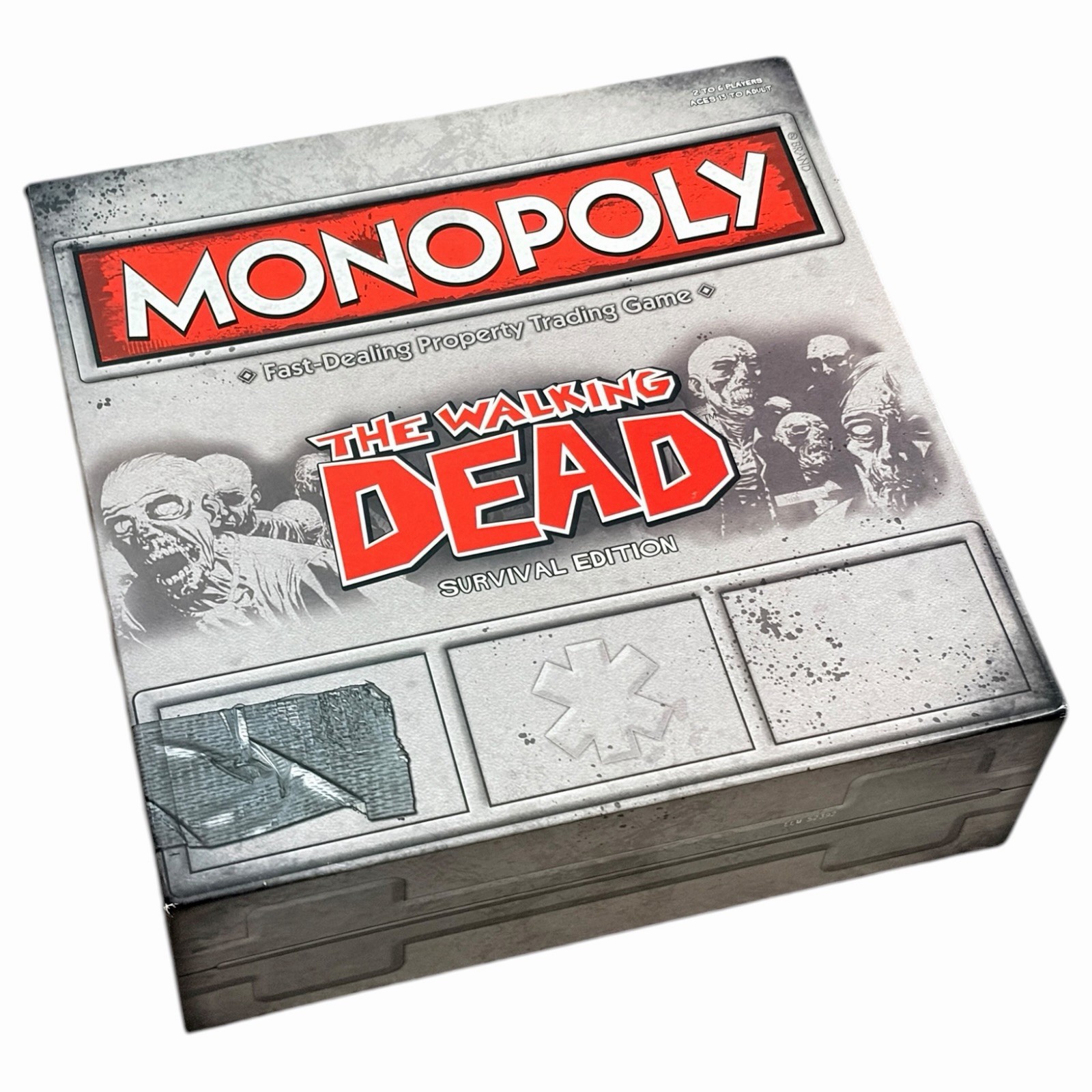The Walking Dead Monopoly Survival Edition TWD Complete Excellent Condition